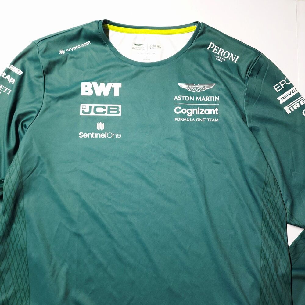 Official ASTON MARTIN F1 Cognizant Performance Team Pelmark Size L Europe  M USA